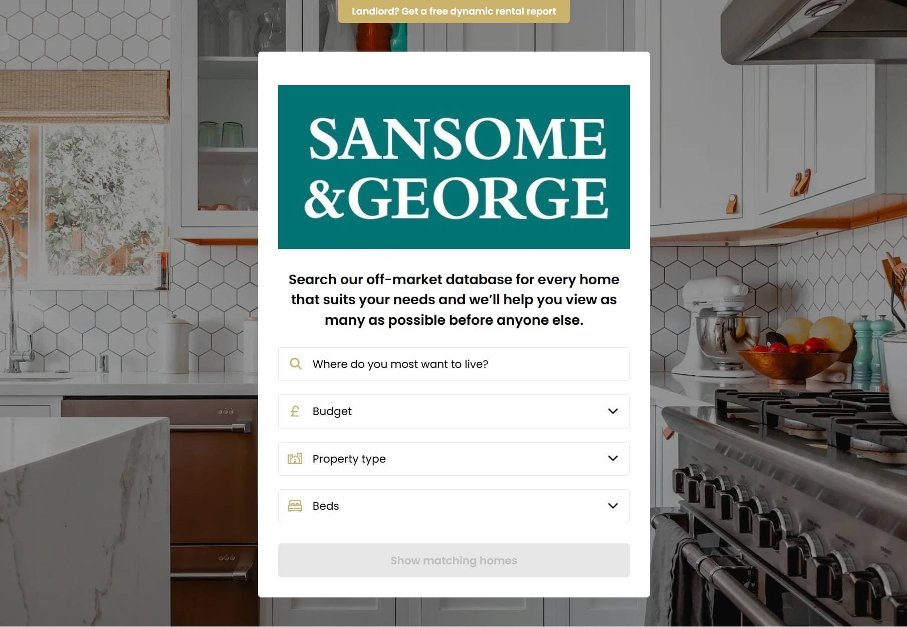 Sansome & George Launch Innovative Home Finder Service to Help Buyers Stay Ahead